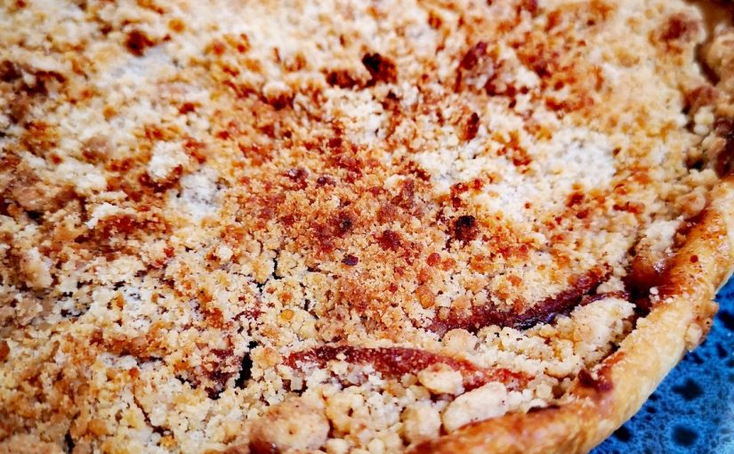Pastel de manzana con streusel