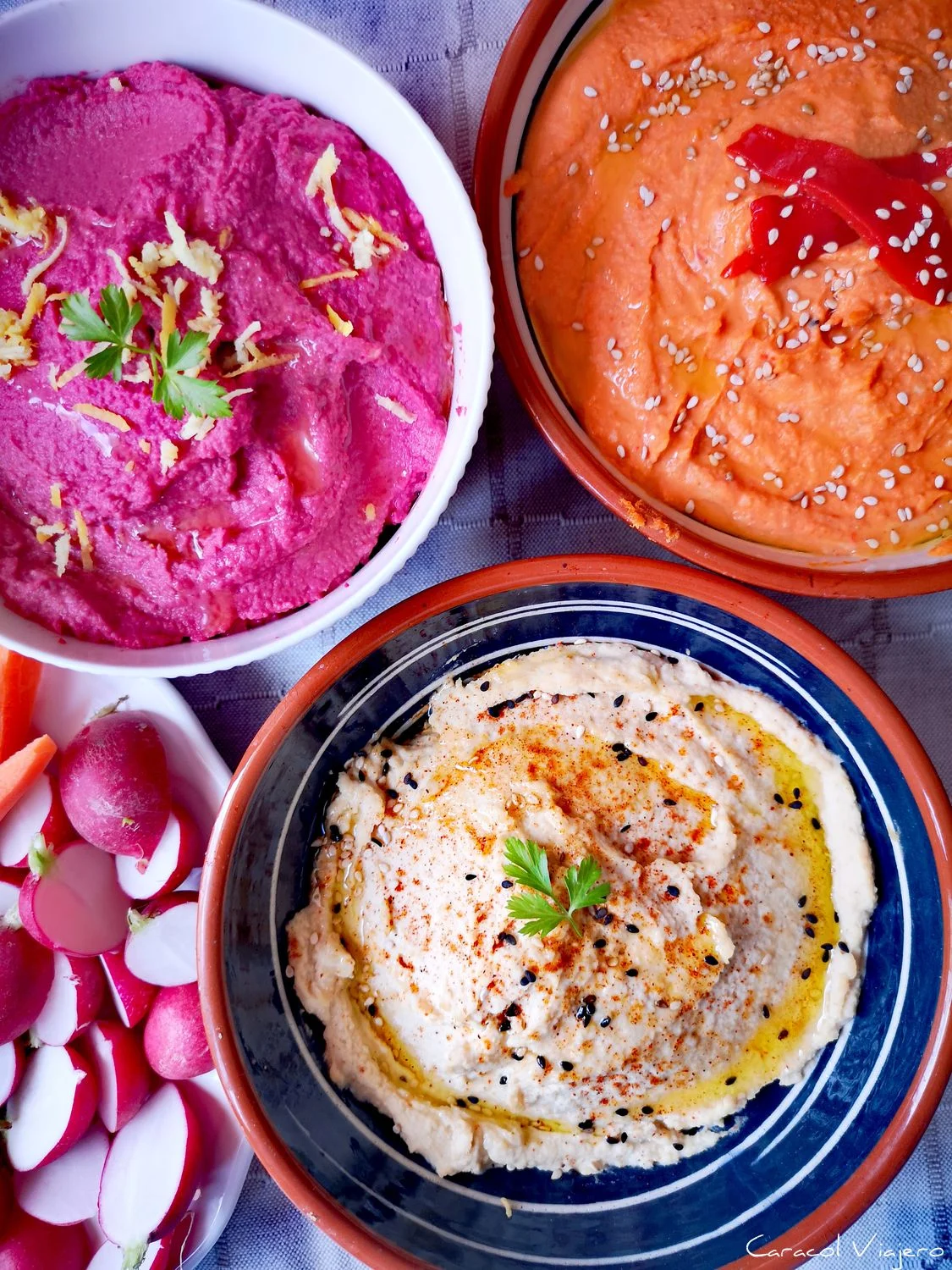 Hummus variados