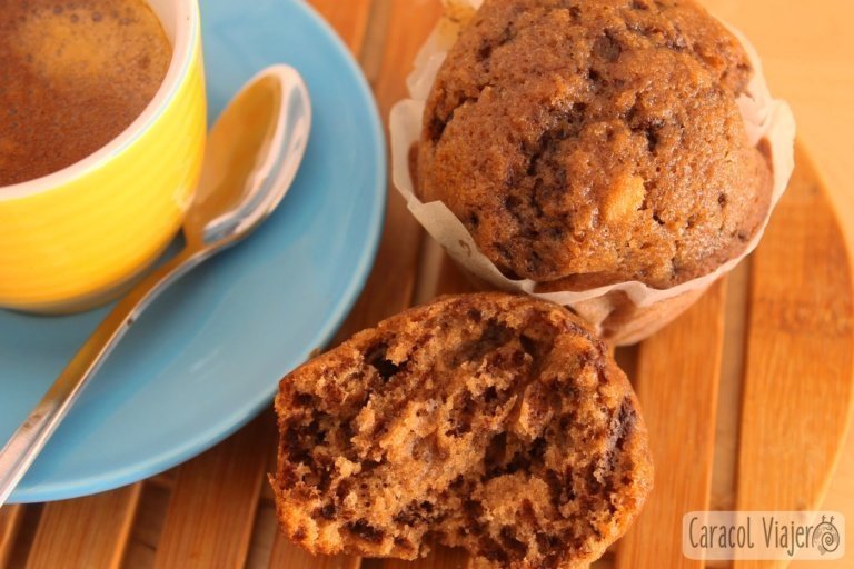 Recetas de los Mmuffins de chocolate americanos