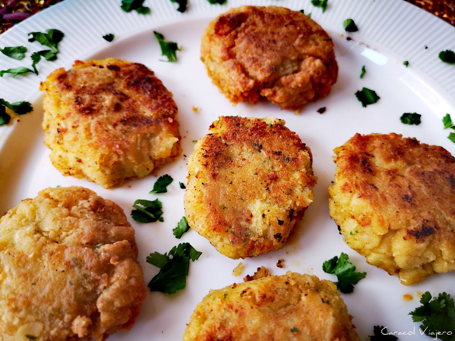 albóndigas de garbanzos - falafel