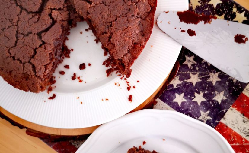 Pastel de chocolate americano
