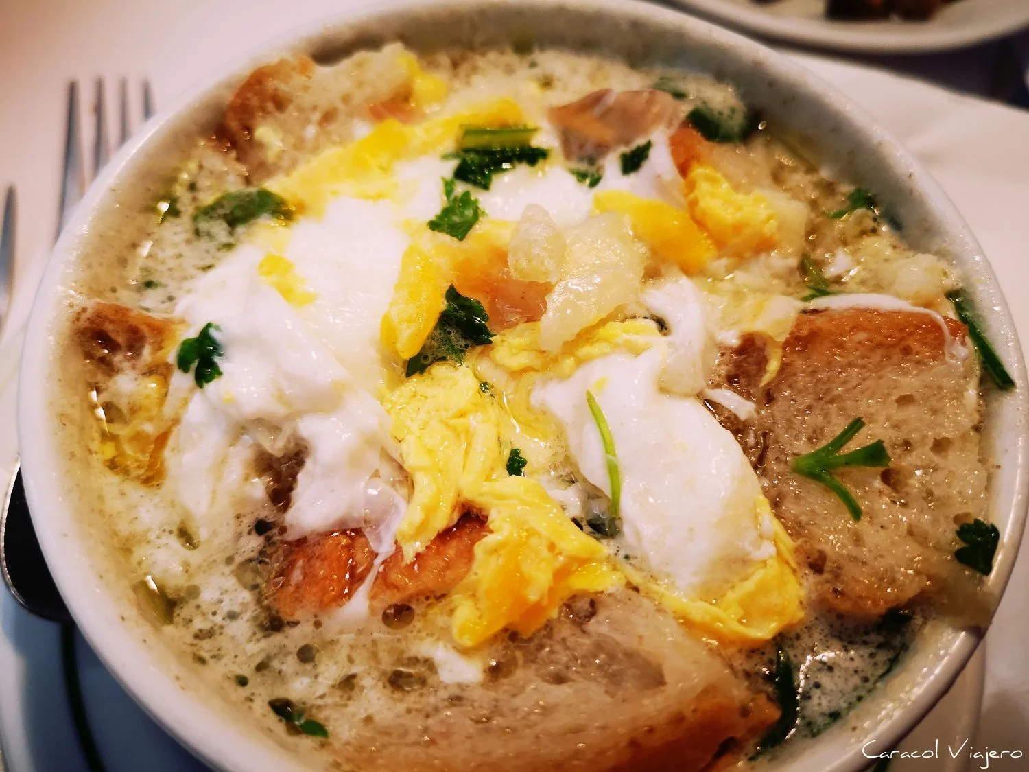 Sopa portuguesa tradicional