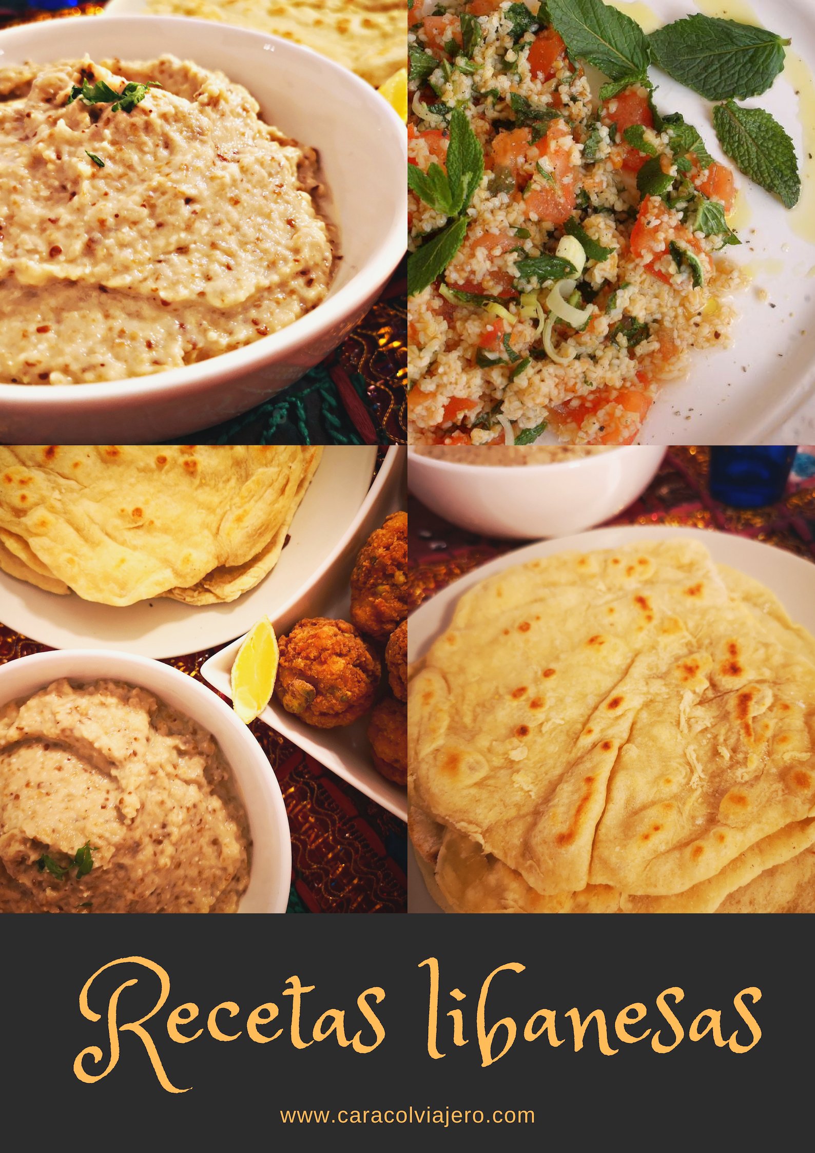 Recetas libanesas - Gastronomía Líbano