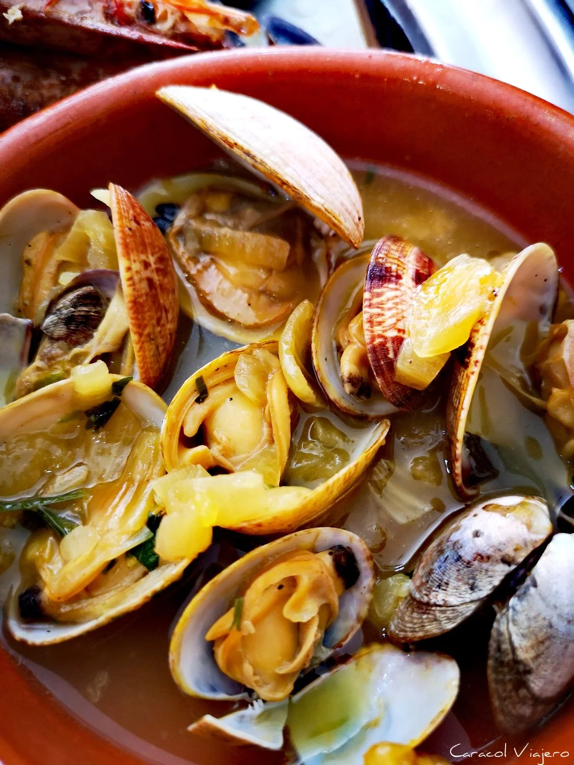 Almejas en Vigo