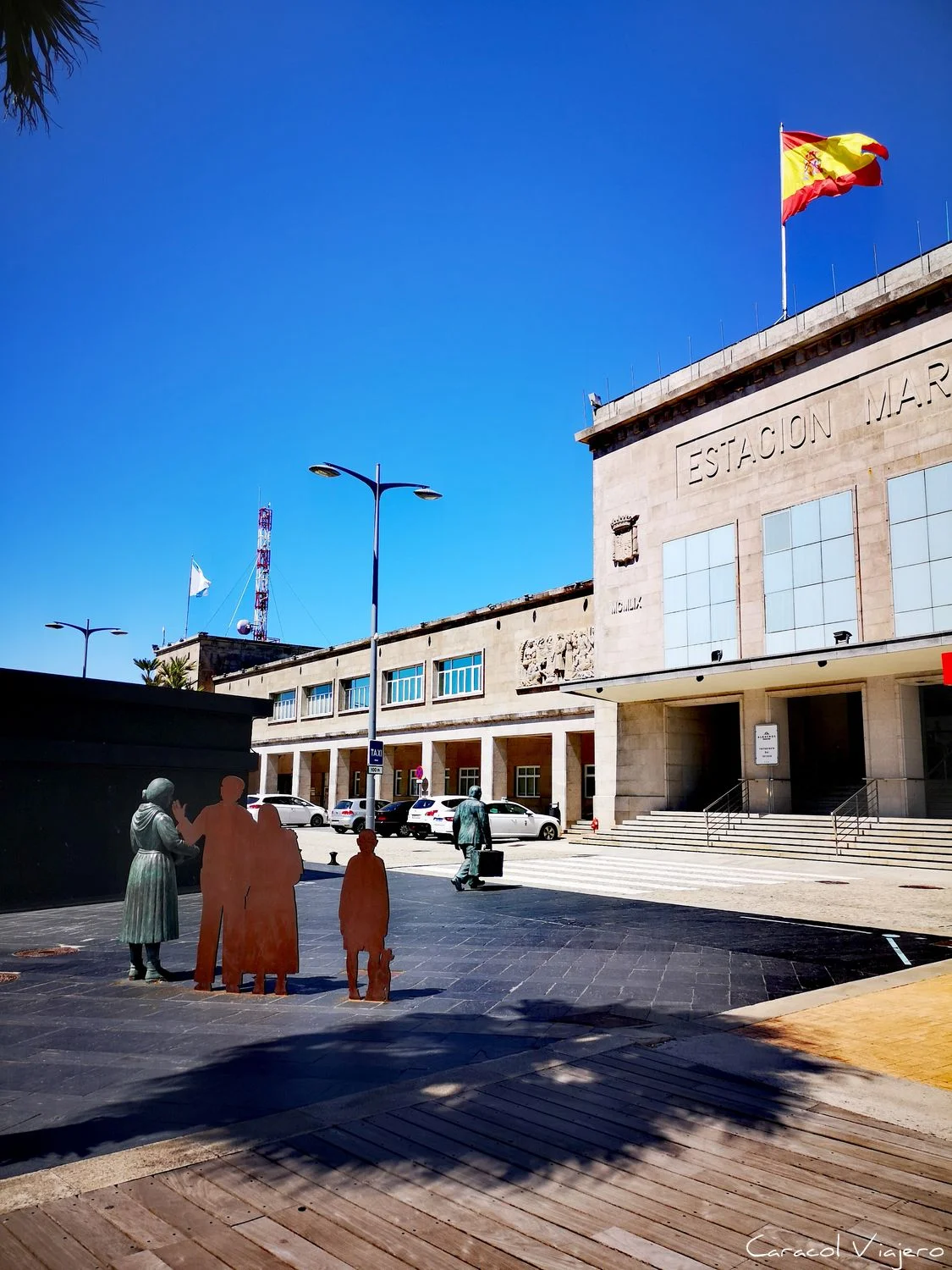 Homenaje Vigo paseo marítimo