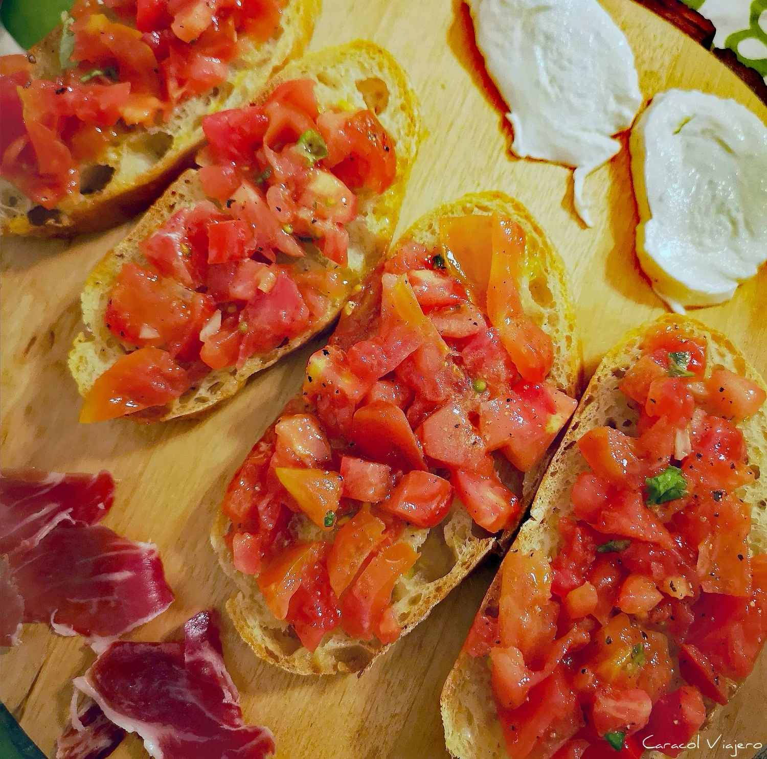 receta de bruschetta italiana
