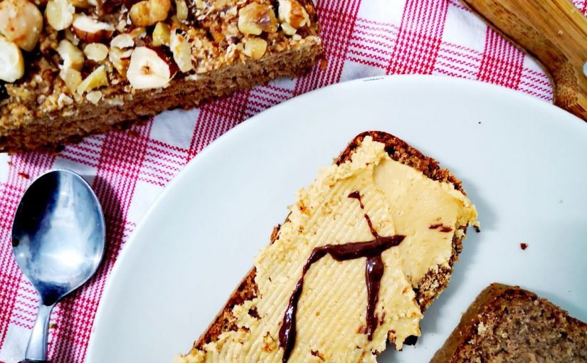 Pan de calabaza saludable