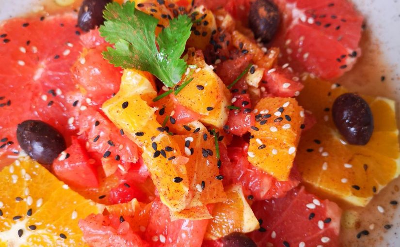 Ensalada de naranja y canela