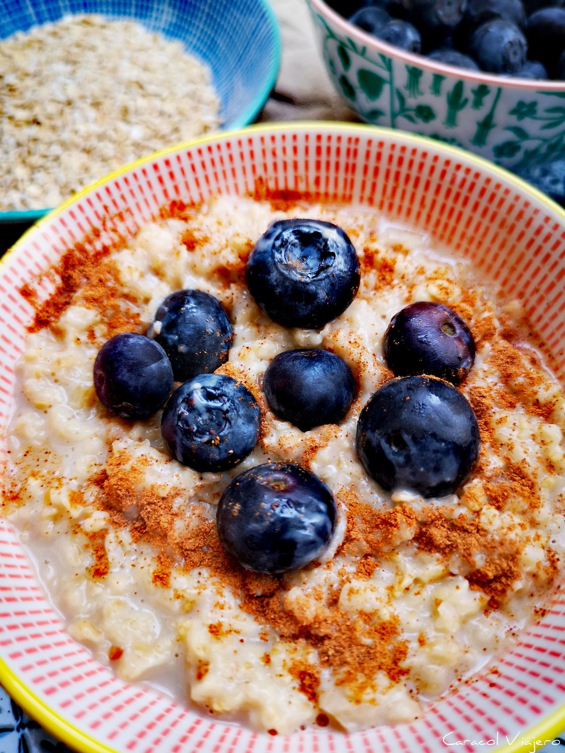 Porridge de avena