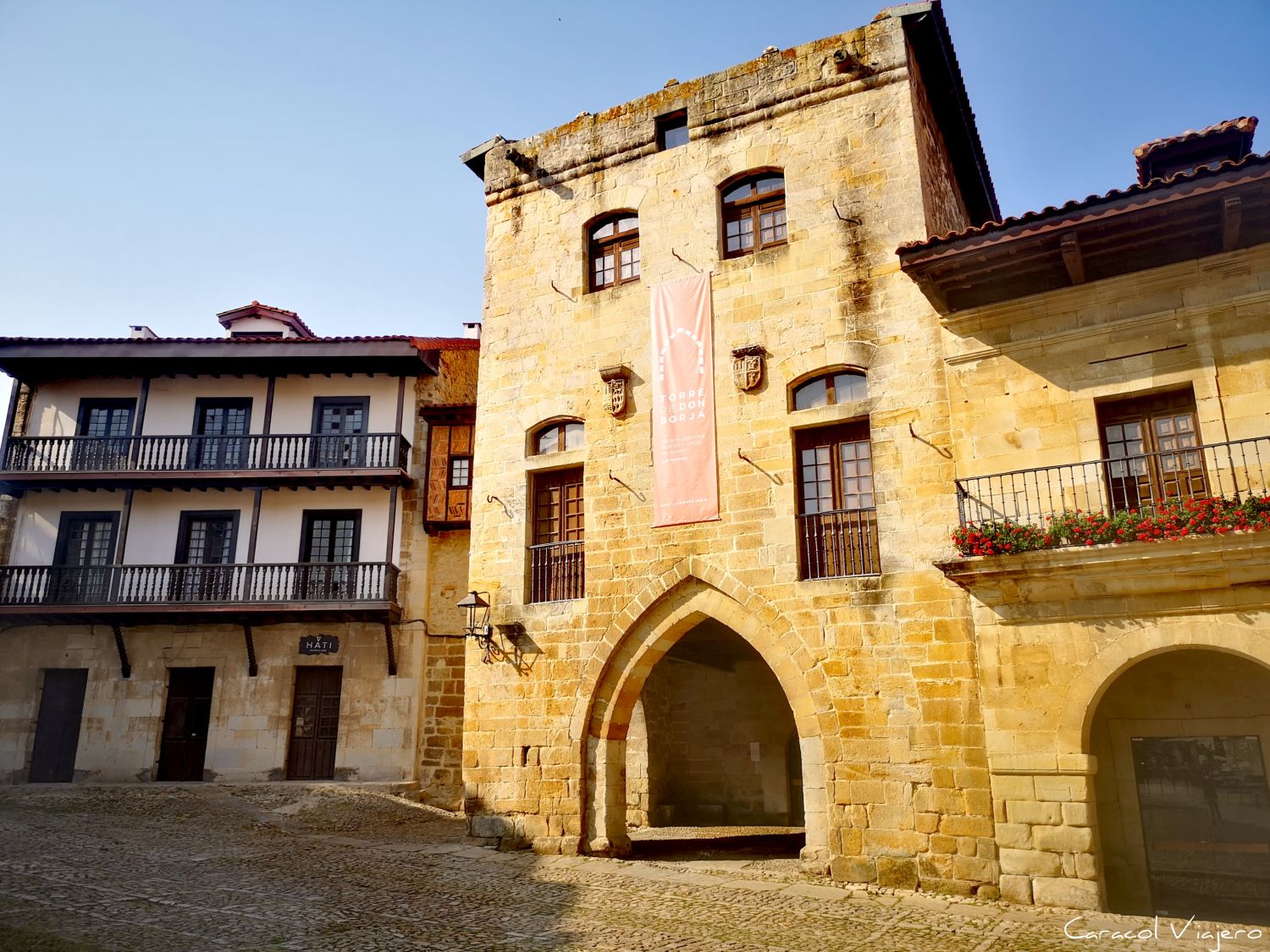 Santillana del Mar, plaza Mayor