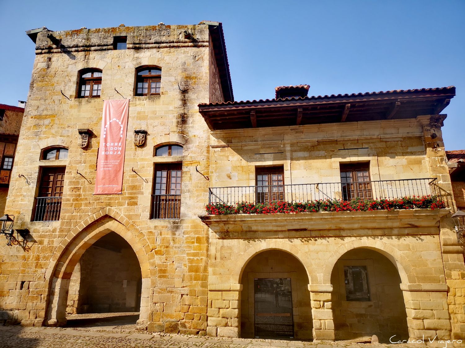 Santillana del Mar, plaza Mayor