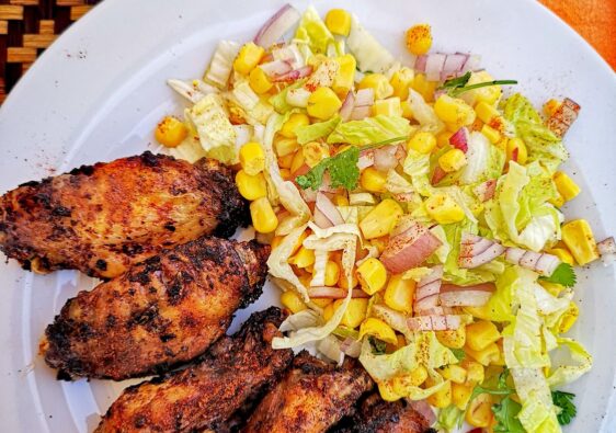 Alitas de pollo tex-mex