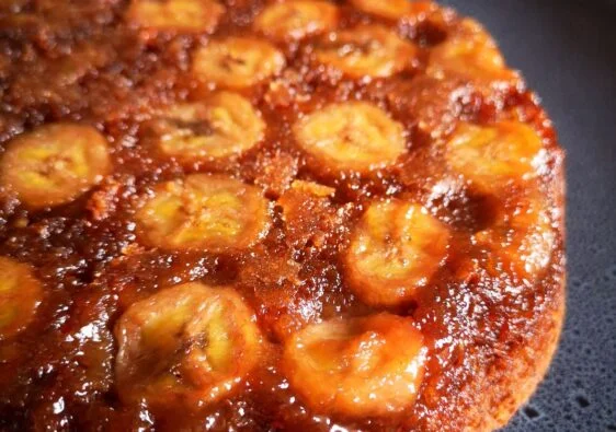 Tatin de plátano