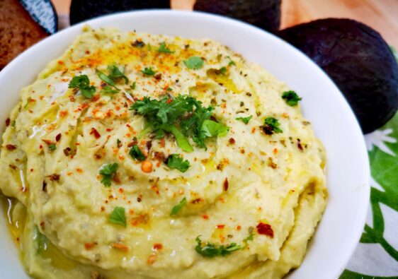 Hummus de aguacate