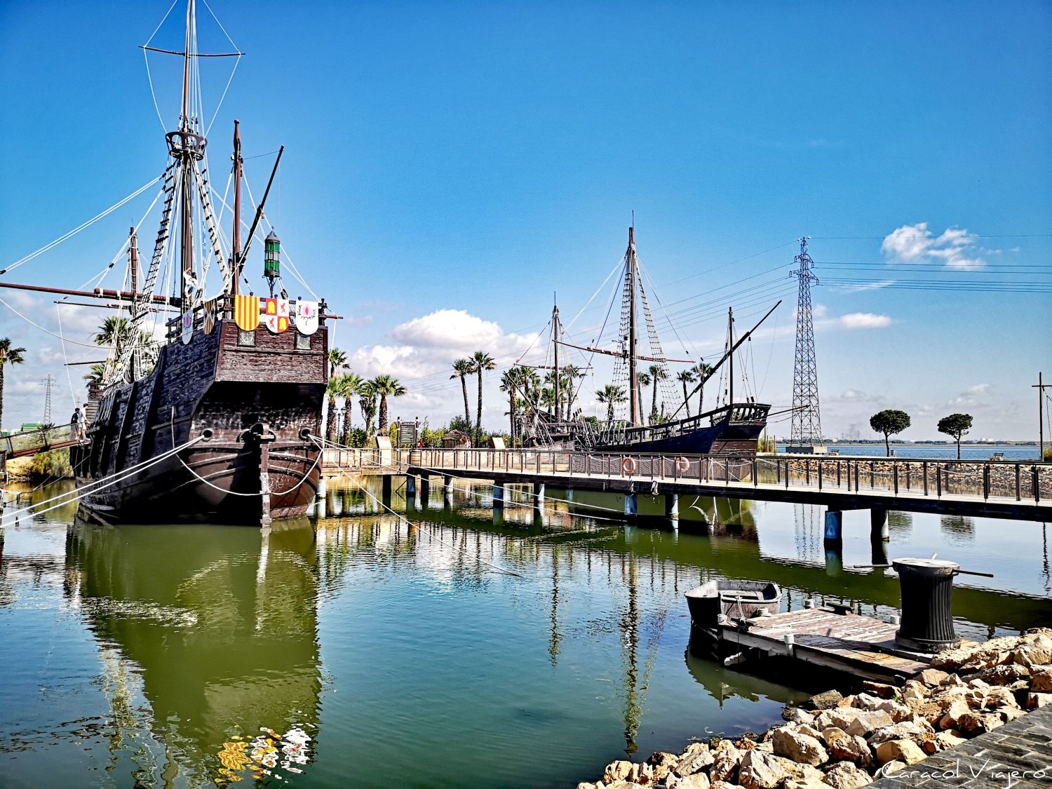 Muelle de las Carabelas, Huelvas