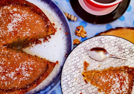 Tarta de calabaza fit