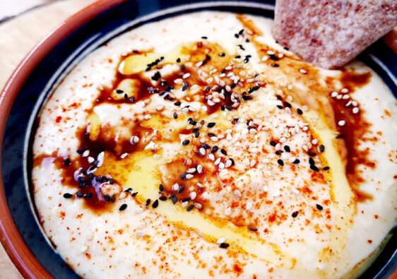 Receta de hummus de alubias