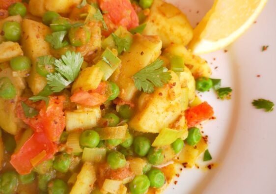 Aloo matar hindú
