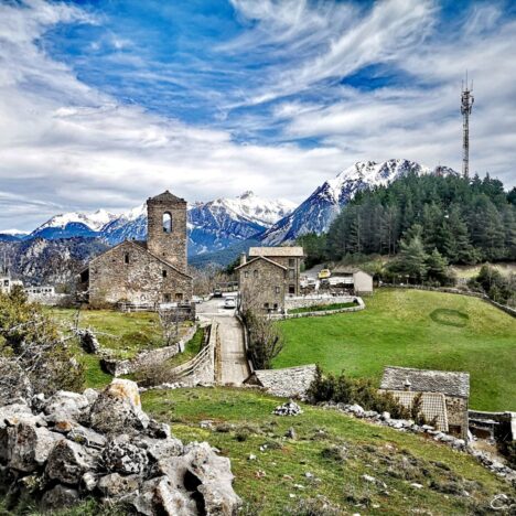 Porridge de avena al horno con arándanos
