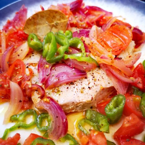 Pastel de calabacín y puerros – Versión saludable